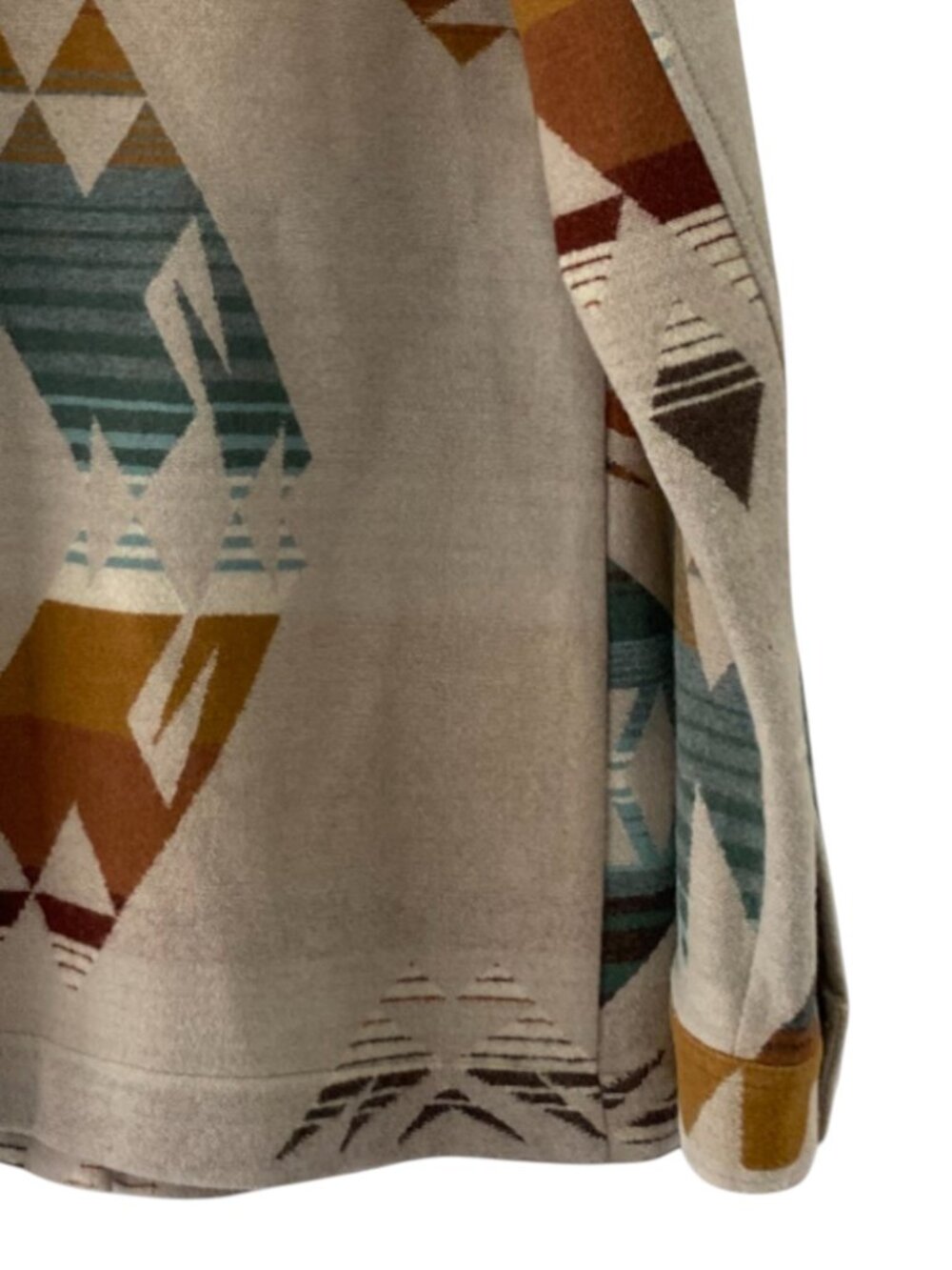 Pendleton Pacific Crest Wool Coat in the Agate Beach Tan - Picture 4 of 12